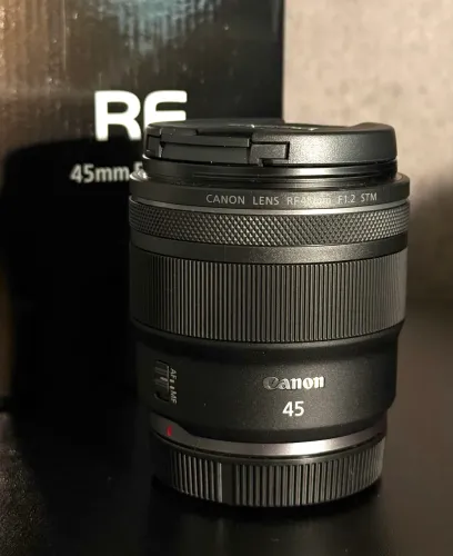 Lente Canon Rf 45mm F/1.2 Stm