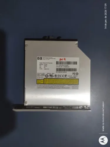 LEITOR DE DVD PARA NOTEBOOK HP DV4
