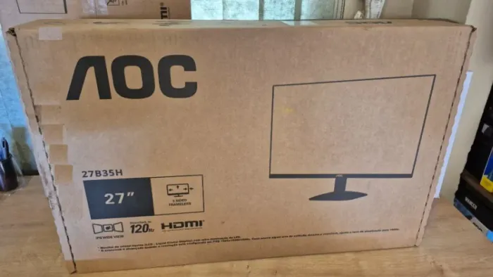Monitor 27 Full HD IPS 120hz 1ms AOC novo lacrado com garantia!