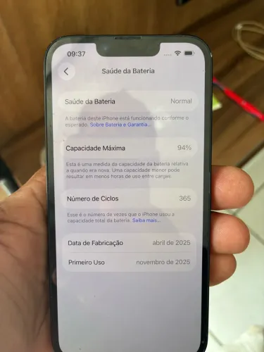 iPhone 16e de 256gb na garantia ainda