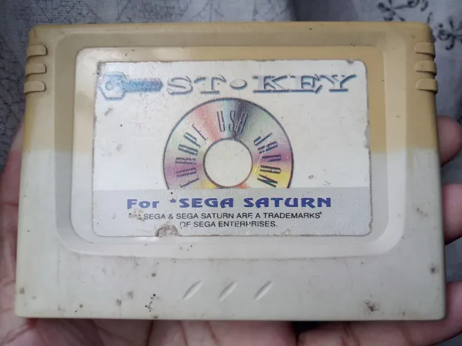 ST - KEY SEGA SATURNO - Europa, USA, Japão - NÃO FUNCIONA