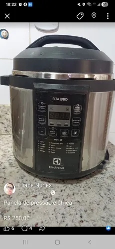 Panela de pressão elétrica