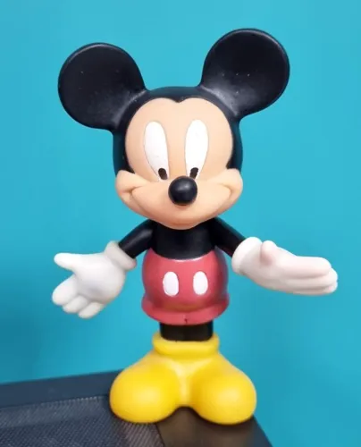 Mickey Vintage de vinil anos 70/80 - Estrela - excelente estado!