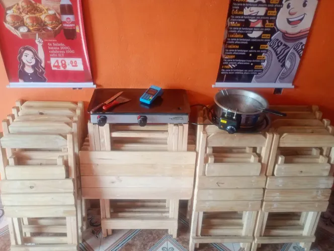 Mesas para lanchonete
