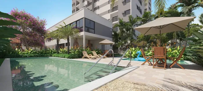 Apartamento 2 Quartos com Suíte | Lazer Completo | Barro | Città José Rufino