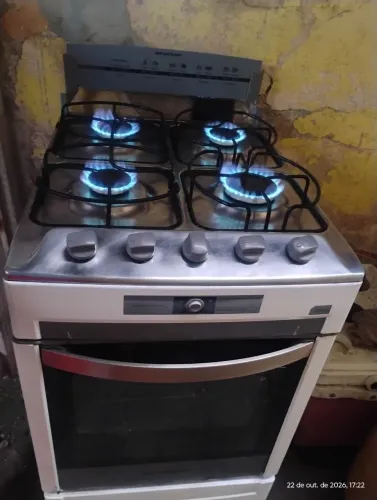 Fogão brastemp 4 bocas elétrico