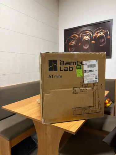 A1 Mini Bambu Lab - Impressora 3D Nova/Lacrada C/NF