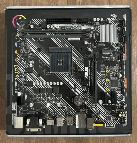 Placa Mãe ASUS A520M-E 512GB AM4