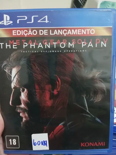 Metal Gear Solidy jogo Ps4 The Phantom Pain