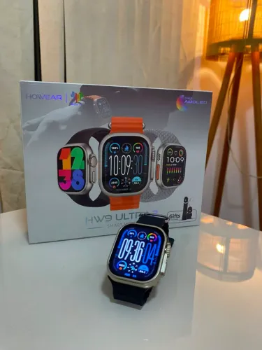 Vendo smartwatch hw9 ultra2 novo nunca usado com tela amoled