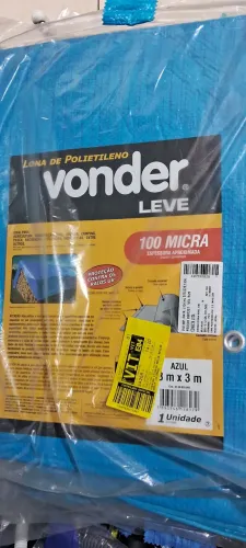Lona Polietileno 3x3  - Impermeável 