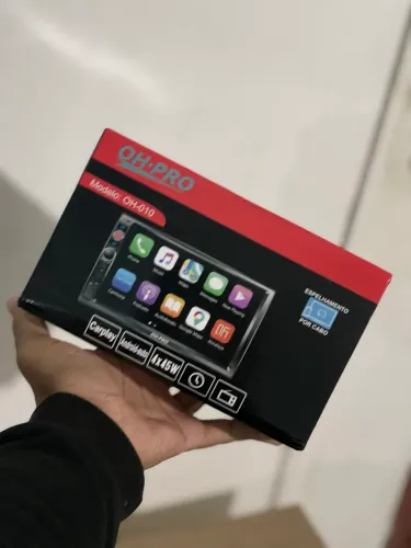 Central Multimídia OH-PRO OH-010 2 DIN - NOVA, SEM USO