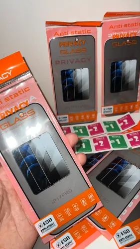 Película privativa anti espião 3D iPhone 17/pro/pro Max