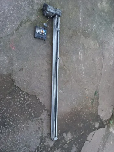 Trilho motor portão basculante