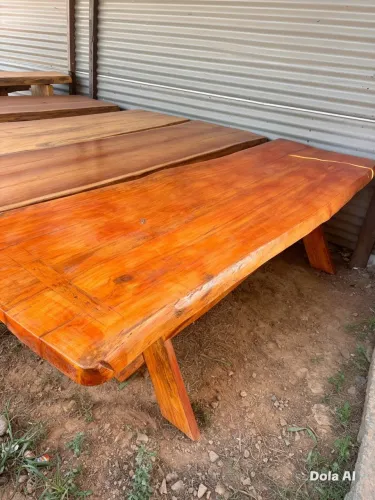 Mesa rústica 