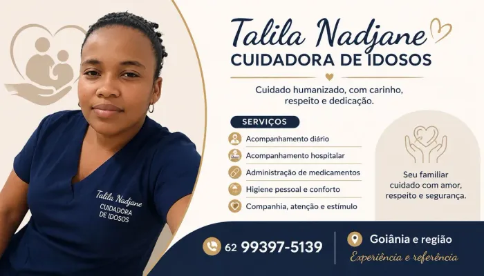 Cuidadora idosos