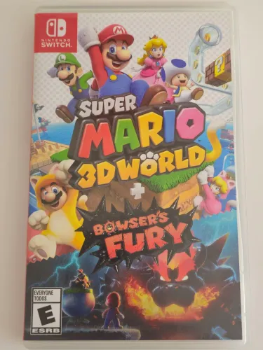 Super Mario 3D World + Bowsers Fury. Jogo de Nintendo Switch.