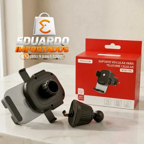 Suporte para Saída de Ar condicionado, Carro Veicular para Celular, Rotativo 360°