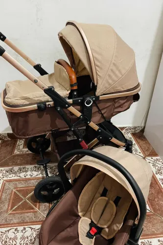 Carrinho de bebe + bebe conforto