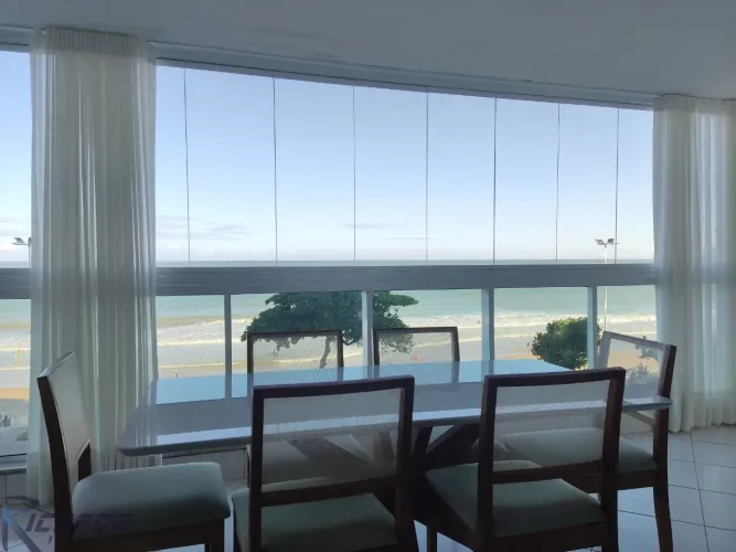 Apartamento a venda 4 quartos frente mar Praia do Morro Guarapari E.S Beira mar próximo ao