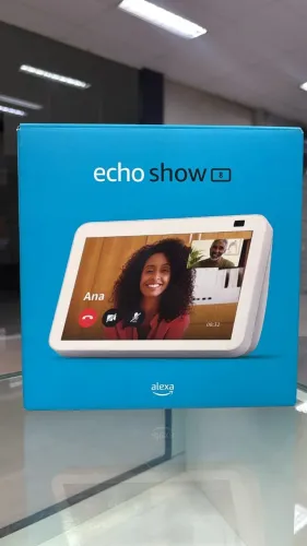 ALEXA ECHO SHOW 8 - 2° GERAÇÃO - BRANCA