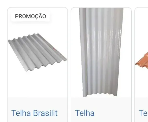  Vendo 4 telhas multilit 3.66x1,10 6mm 90 reais cada Material de construção 
