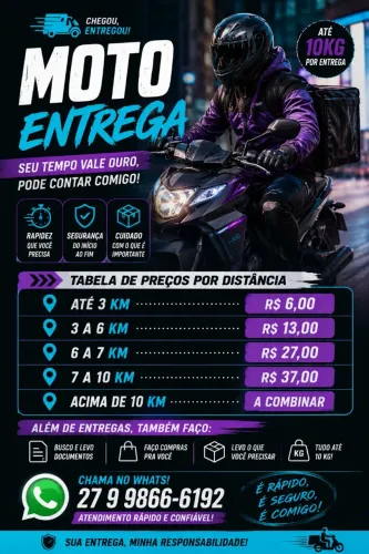  Motoboy Particular | Entregas Rápidas e Seguras