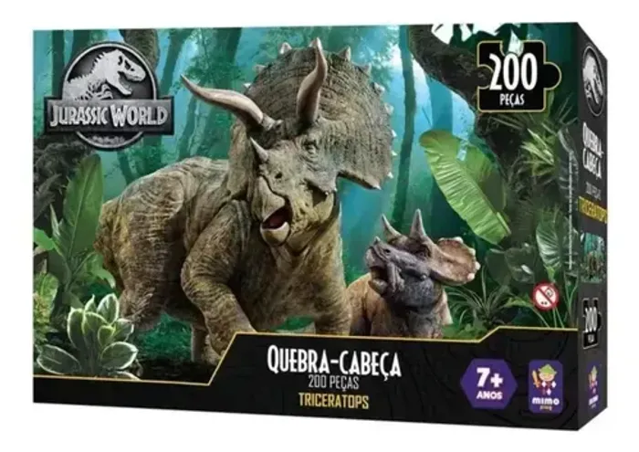 Triceratops quebra cabeça 