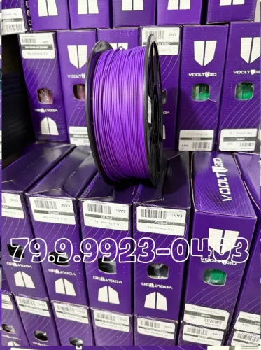 Filamento pla voolt 3d roxo