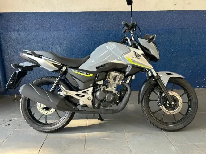 ? ZERO KM: Honda CG 160 Titan 2026 Cinza Metálico! ?