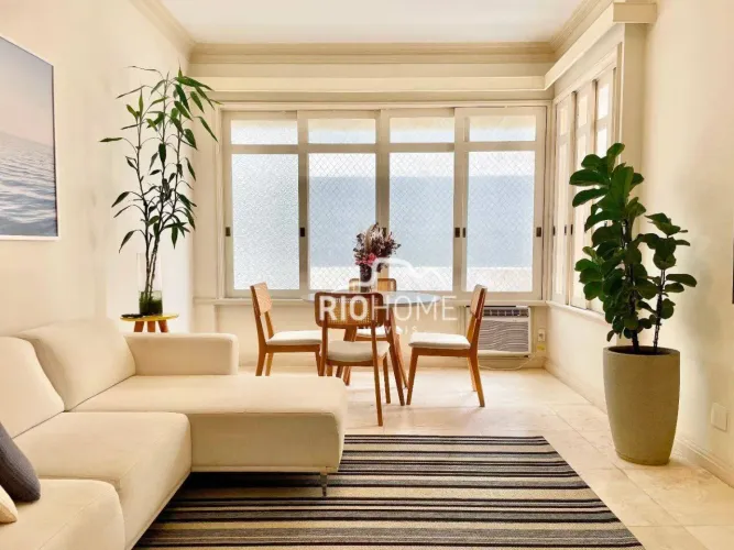 Apartamento com 2 dormitórios para alugar, 80 m² por R$ 16.309,36/mês - Leblon - Rio de Ja