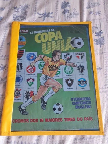 Álbum figurinhas copa União 1987