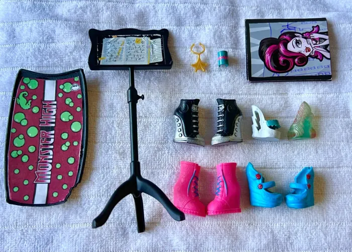Lote de Acessórios Monster High