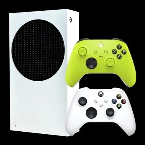 Xbox series S 2 controles + bateria + carregador 512GB
