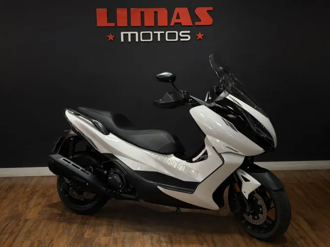 Zontes 350e Branca 2026 - Apenas 10.100 KM.