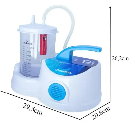 Aspiradora de secreção Medicate