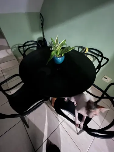 Mesa com 4 cadeiras 