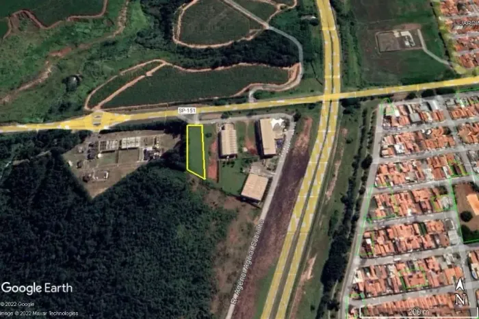 terreno industrial à venda em geada, limeira
