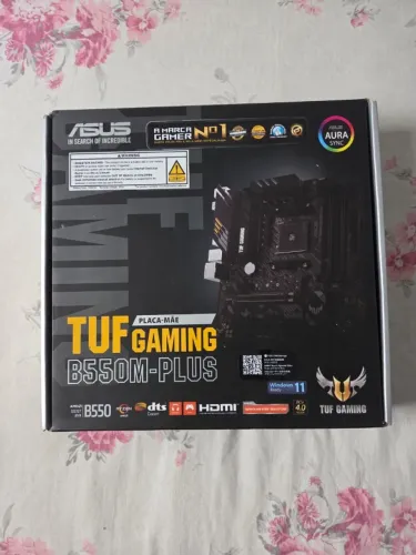 Placa-Mãe ASUS TUF Gaming B550M-PLUS AM4