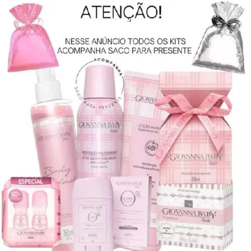 Kit Giovanna baby body splash