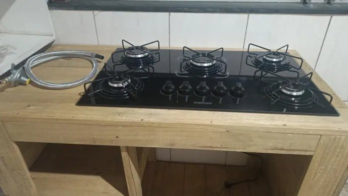 Suporte para fogão cooktop