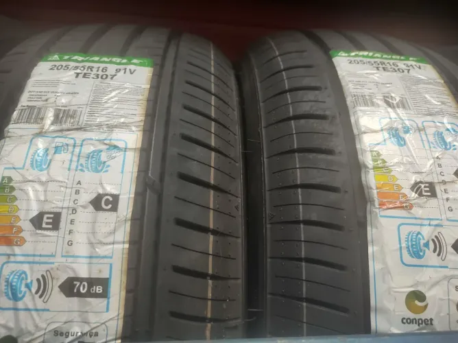 Pneu 205 55 16 novo zero valor 500 os dois