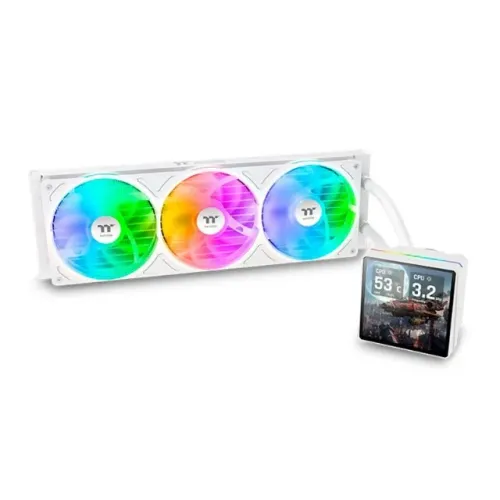 Water Cooler Thermaltake TH360 V3 Ultra ARGB 360MM Com Tela Programavel