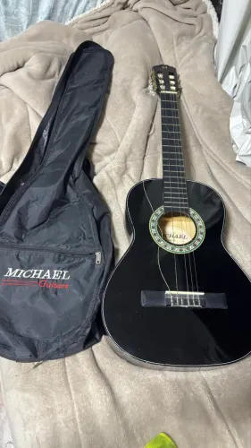Violão Preto Michael Guitars VM16BK