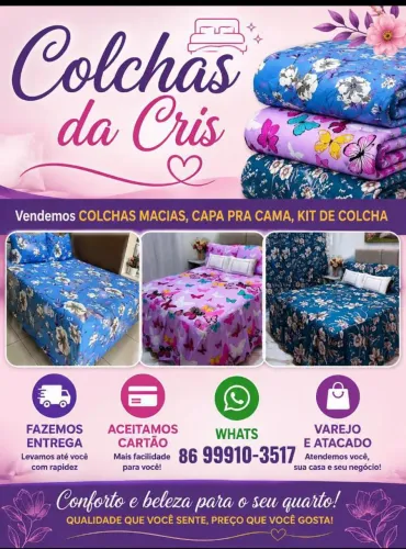 Colchas pra revenda e varejo 