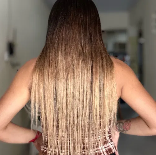 Mega hair ombre hair