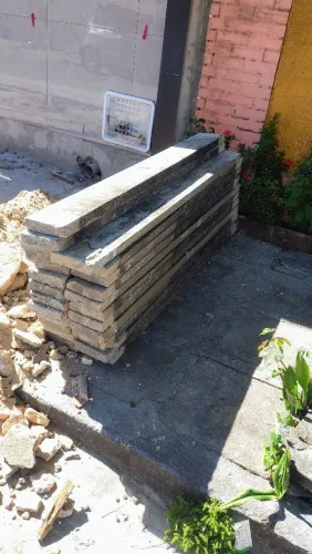 Pedras de pergolado