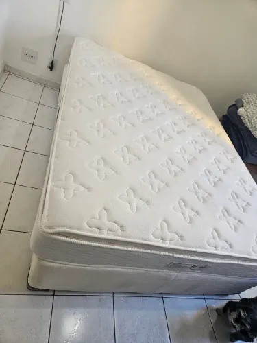 Cama box+ colchão casal