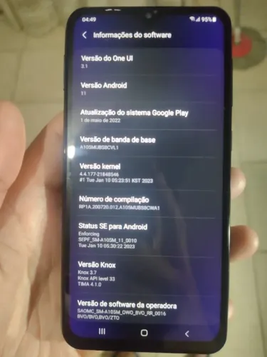 Vendo Samsung Galaxy A10 Tela e Aro trocados