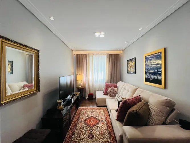 Apartamento reformado Santa Cecilia 71,21m2, 2 Dormitórios, 1vaga.